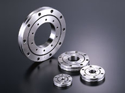Mounting holed type, high rigidity crossed roller bearings