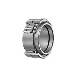 Needle roller bearings with three-point contact ball bearings