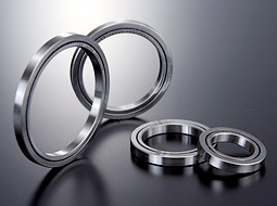 Super slim crossed roller bearings